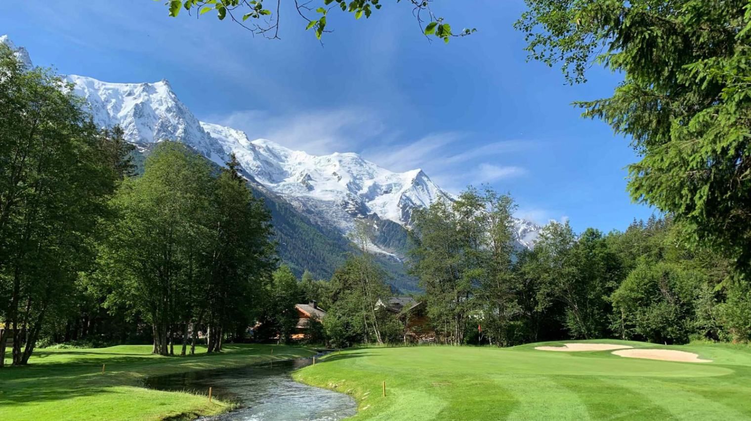 Chamonix in autumn with golf and many activities